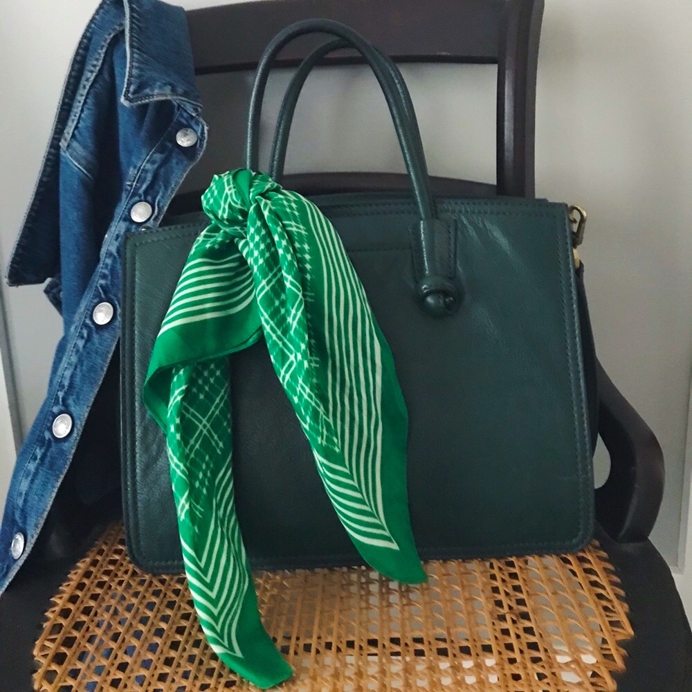 Green Fossil Handbag